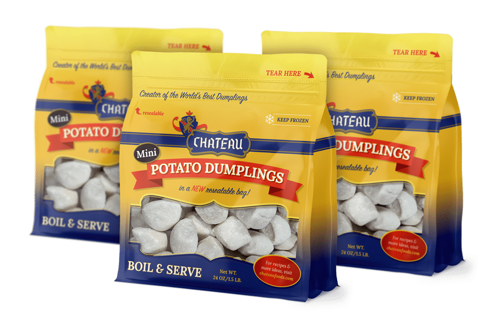 Chateau mini potato dumplings